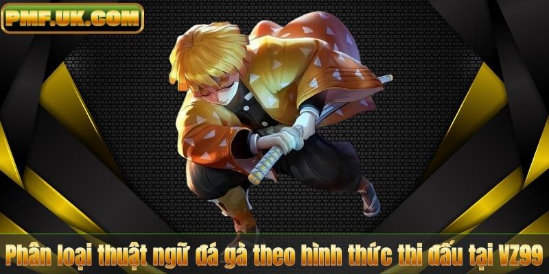 Phân loại thuật ngữ đá gà theo hình thức thi đấu tại VZ99